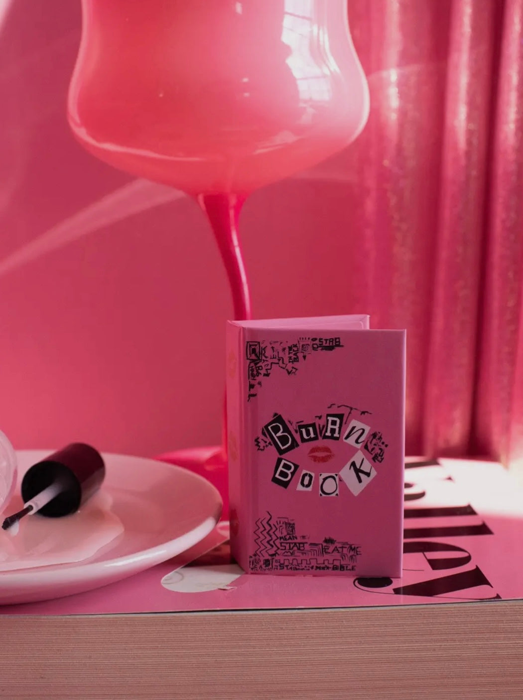 Burn Book Match Box