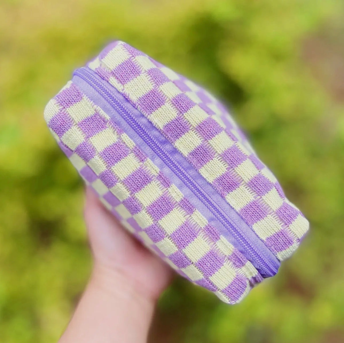 Check Yourself Cosmetic Bag - * Multiple Colors *