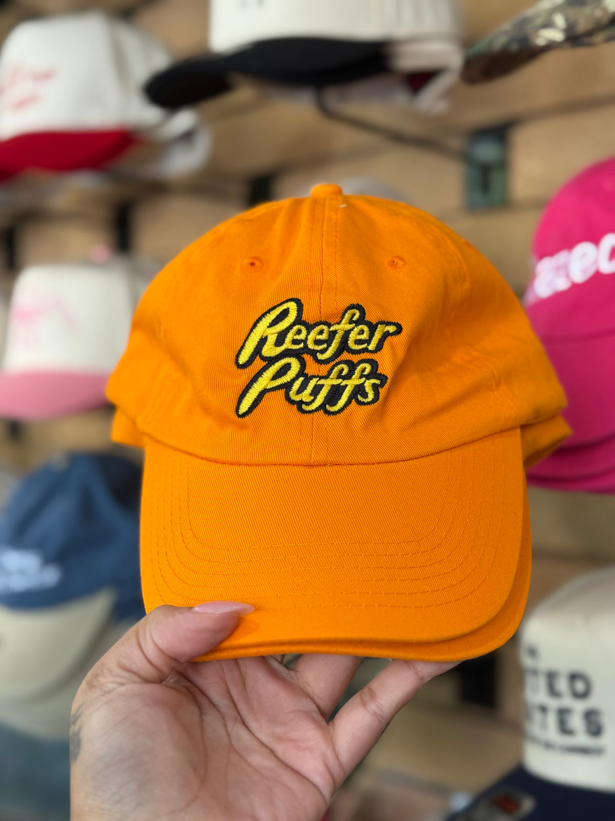 Reefer Puffs Dad Hat