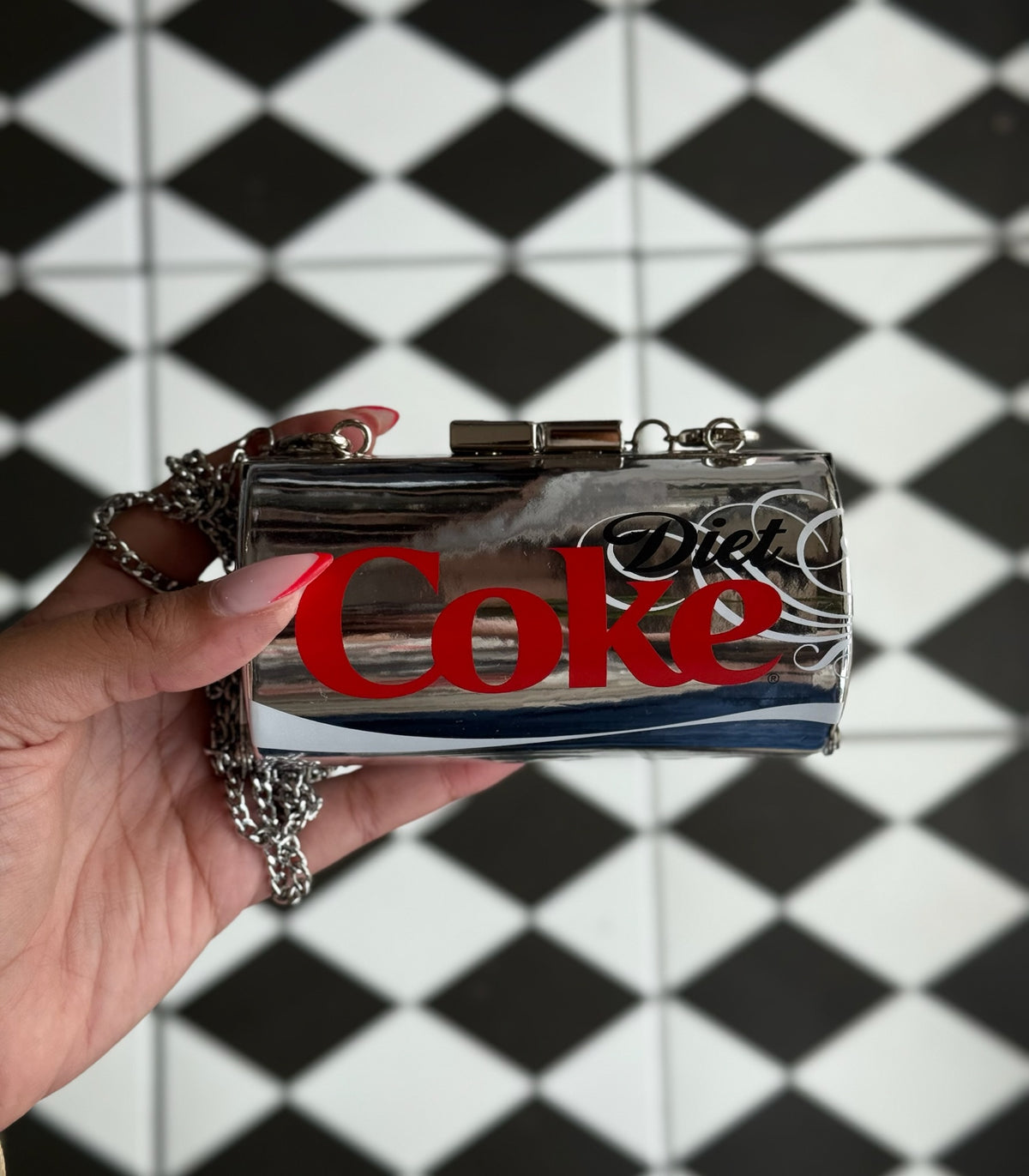 Diet Coke Can Clutch Style Handbag