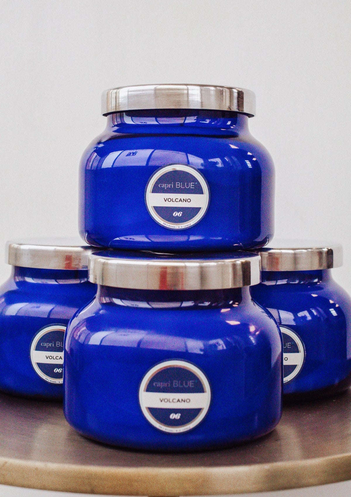 Capri Blue Candle - *8oz. Blue Glass Jar*