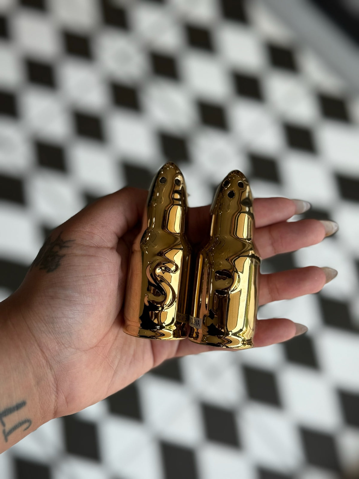 Bullet Salt and Pepper Shakers Set
