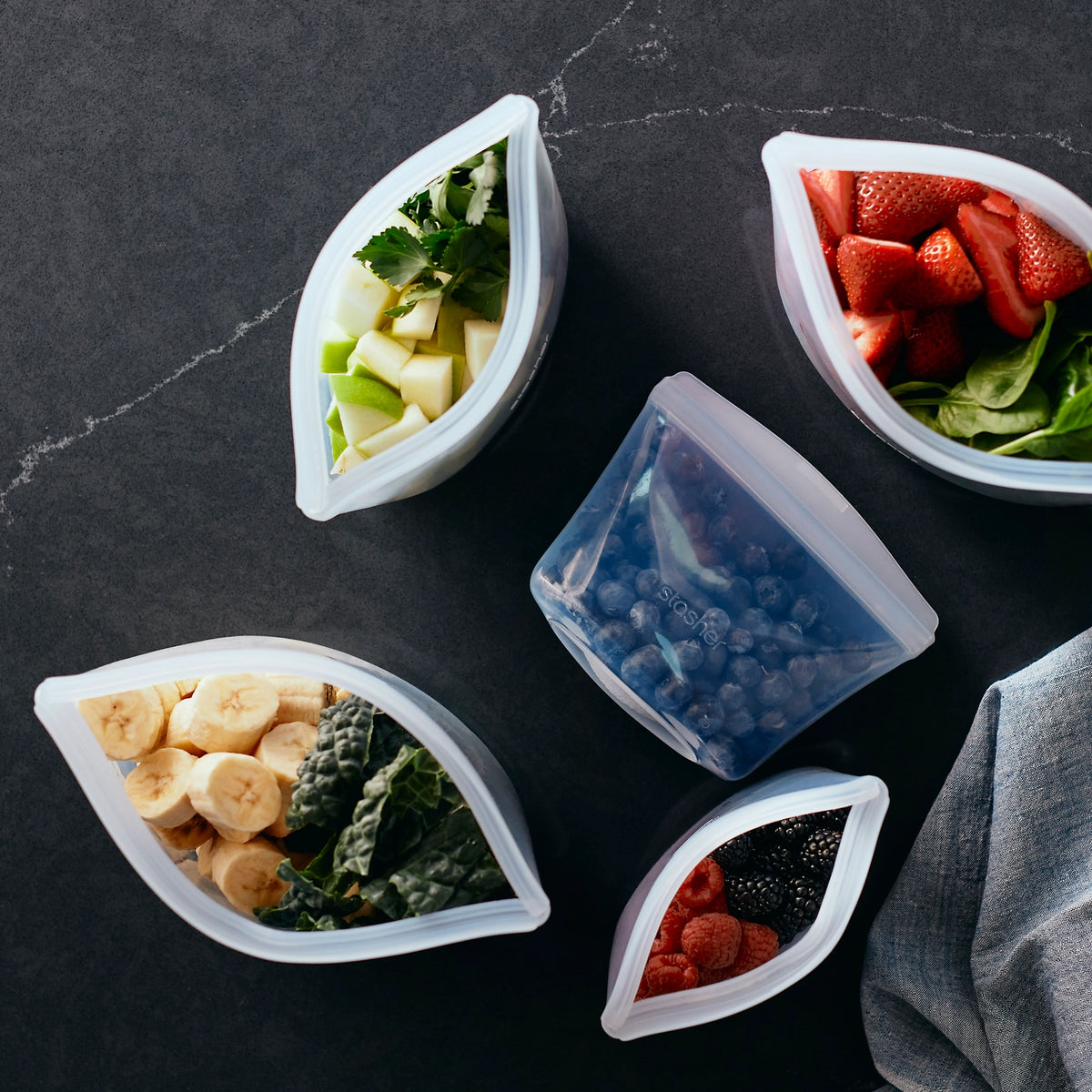 Stasher 4 Cup Reusable Bowl