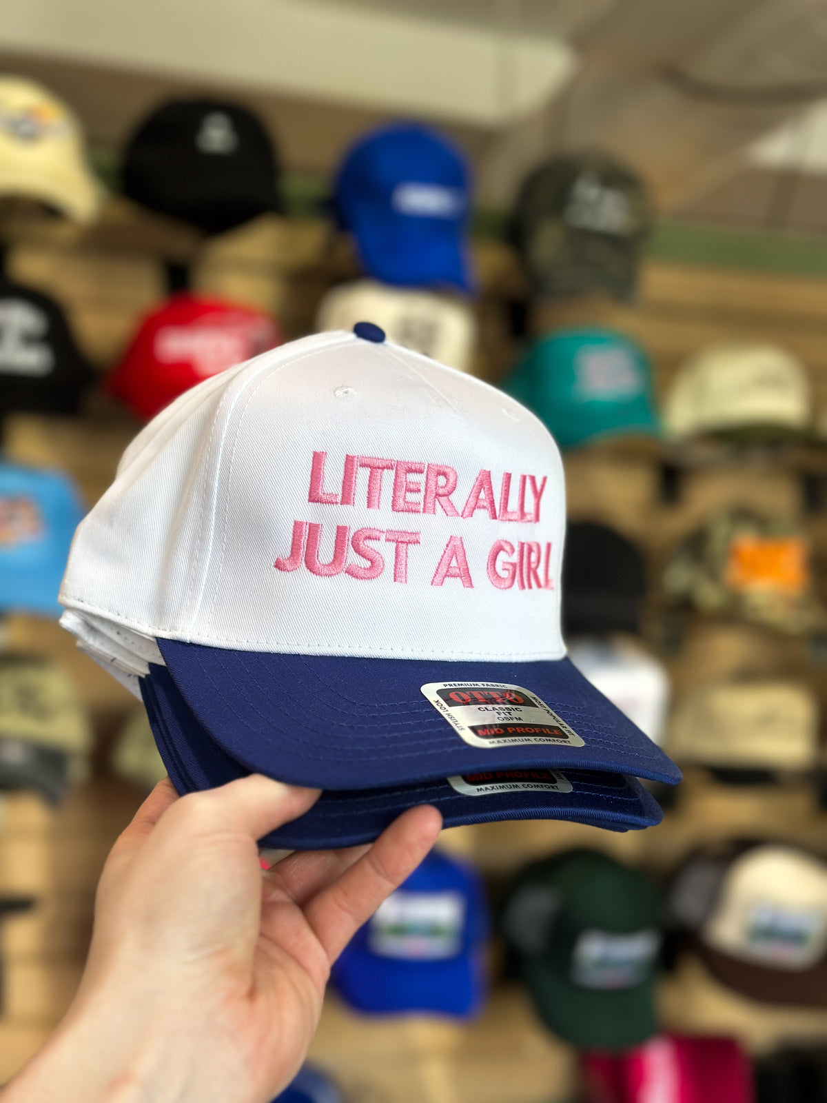 Literally Just A Girl SnapBack