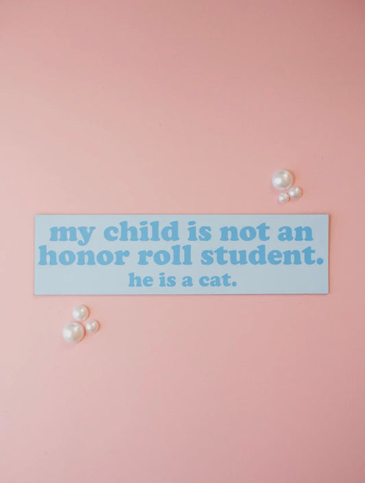 Honor Roll Cat Magnet