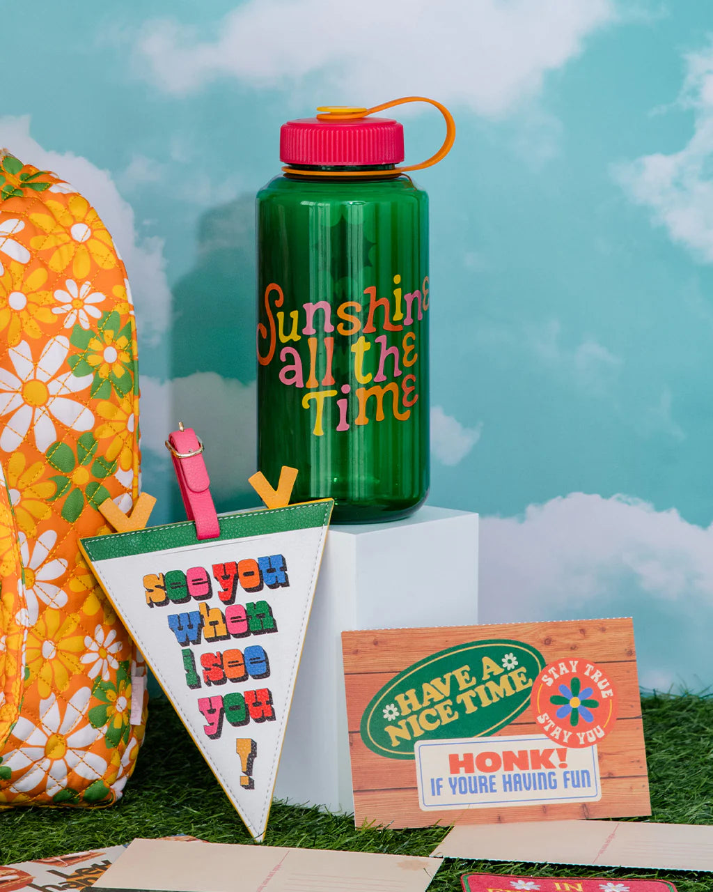 Sunshine All The Time Water Bottle
