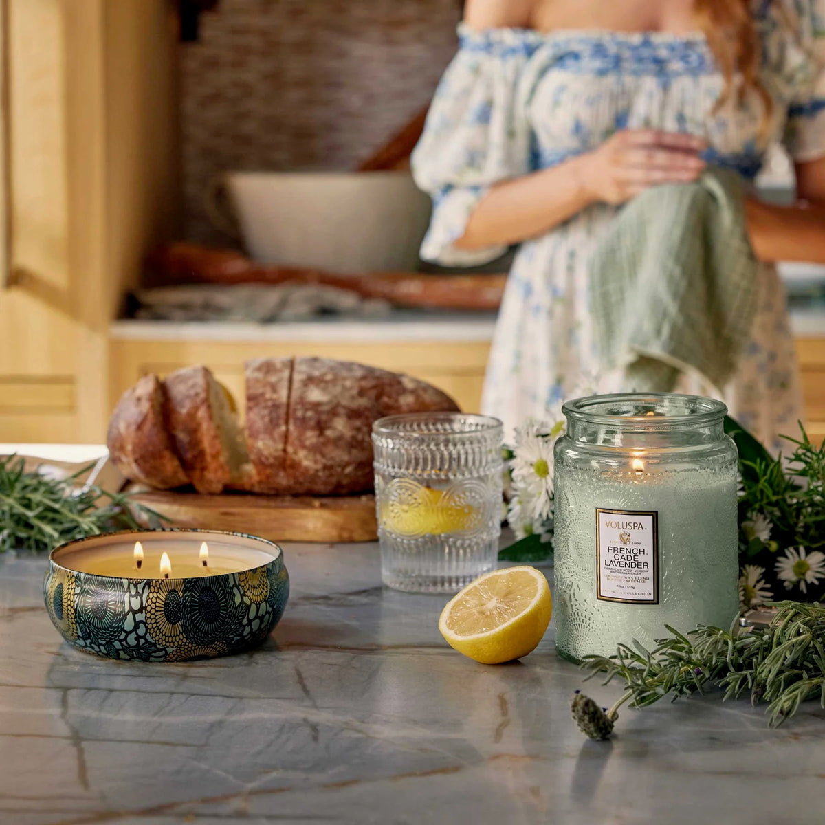 Voluspa French Cade Lavender Candle - * Multiple Sizes *