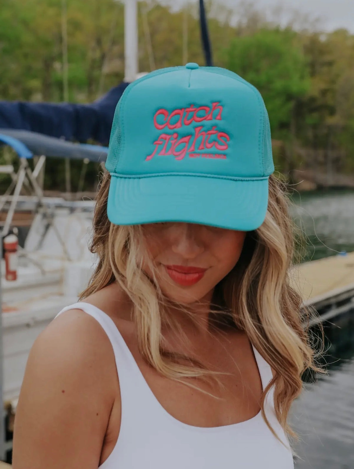 Catch Flights Trucker Hat- * 2 Colors *