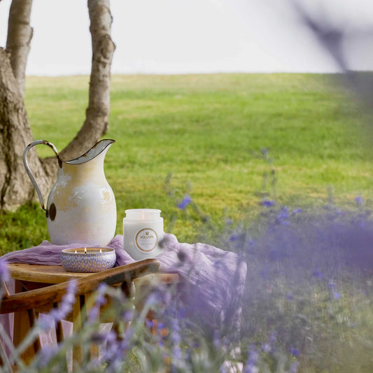 Voluspa Mountain Lavender & Chamomile Candle - * Multiple Sizes *