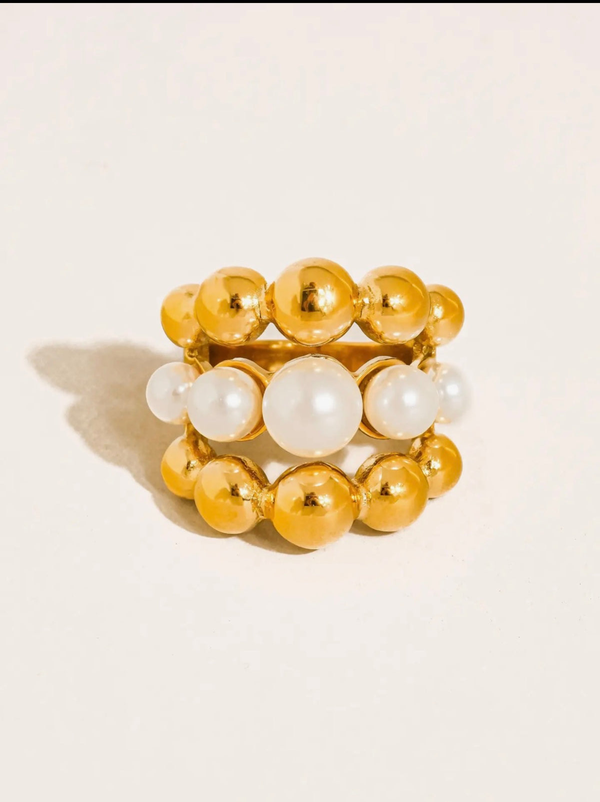 18K Gold Non-Tarnish Statement Rings- * Multiple Styles *