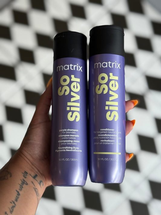 Matrix So Silver Shampoo & Conditioner