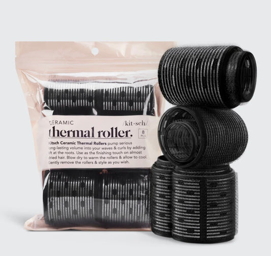 Kitsch Ceramic Thermal Rollers 8pc Set