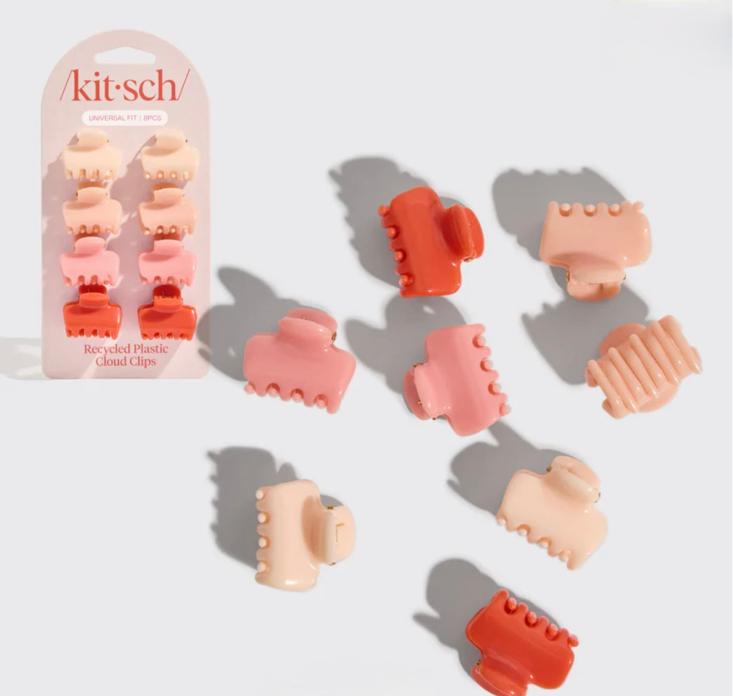 Kitsch Cloud Claw Clips 8pc Set- Mini * Multiple Colors *
