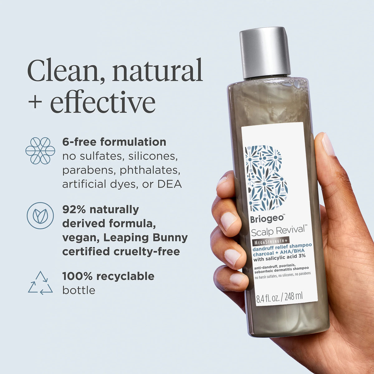 Briogeo Scalp Revival MegaStrength + Dandruff Relief Shampoo