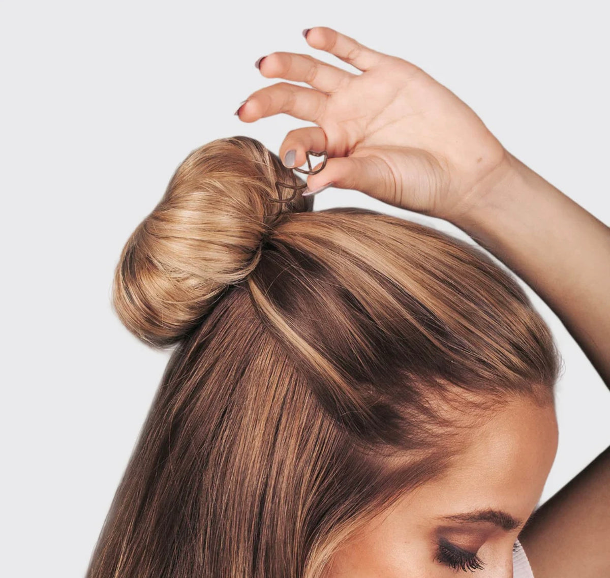 Kitsch Brown Bun Twists 3pc Set