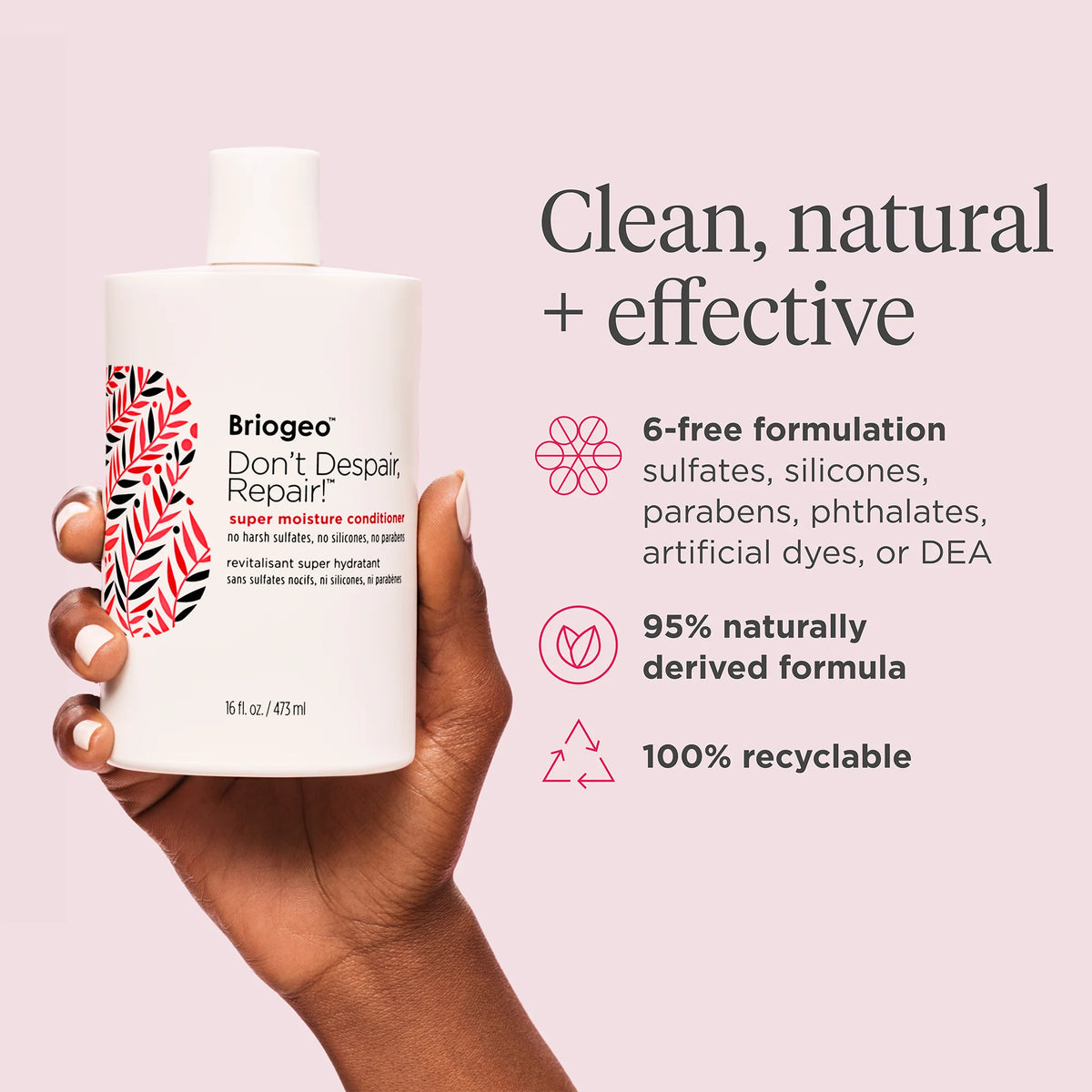 Briogeo Don't Despair, Repair!™ Almond Oil + Algae Super Moisture Conditioner