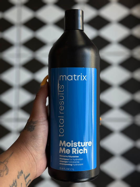Matrix Moisture Me Rich Shampoo- Liter