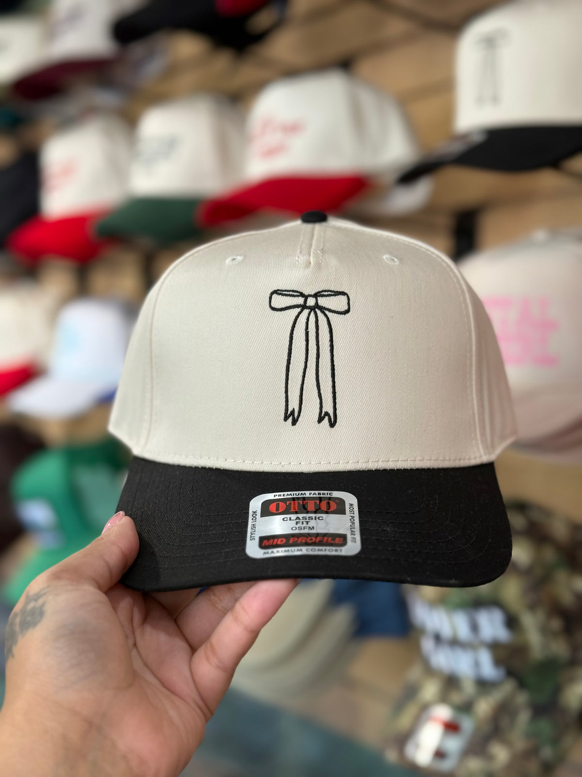 Vintage Bow Trucker Hat