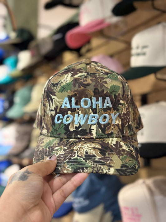 Aloha Cowboy Camo Hat
