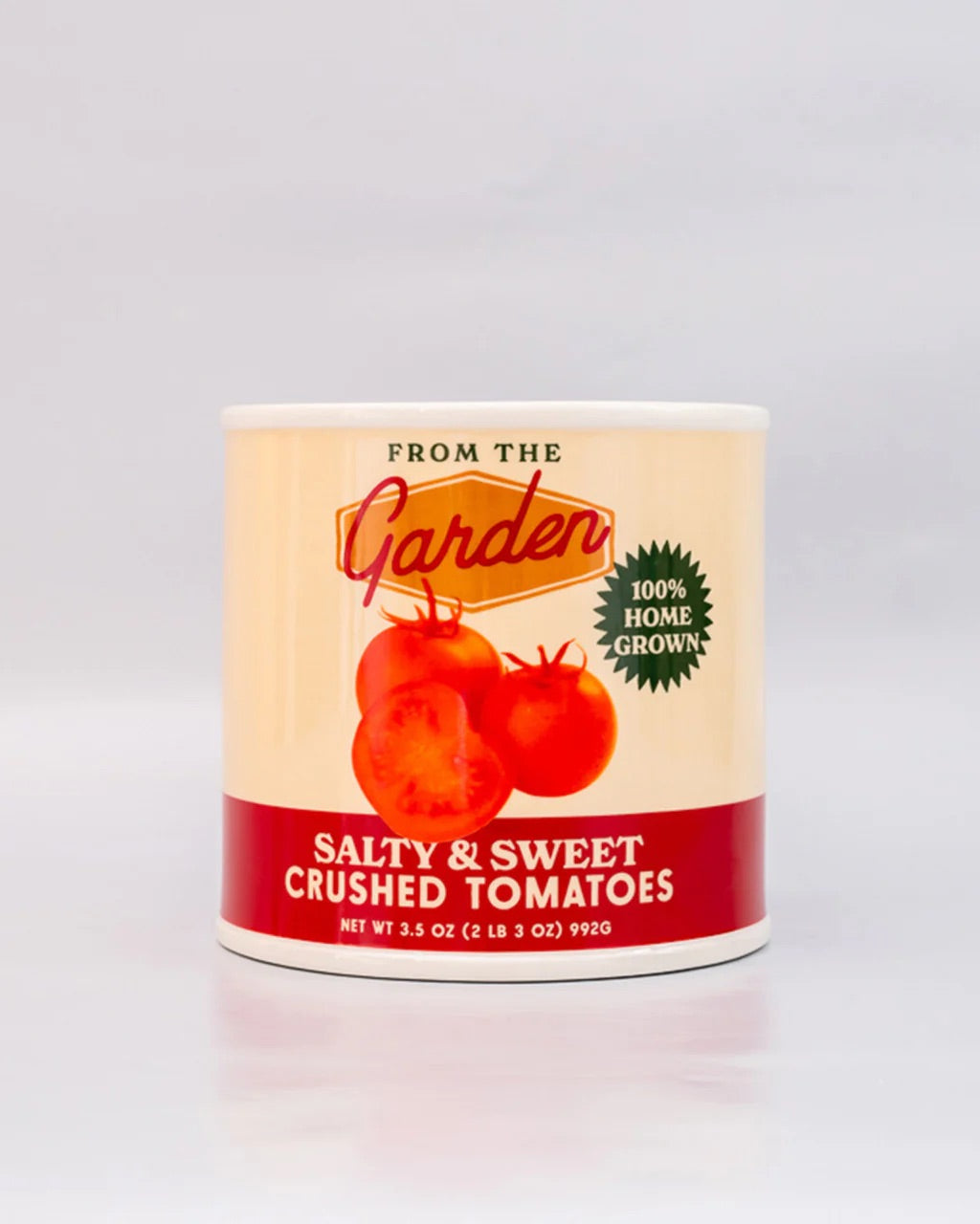 Tomato Can Ceramic Planter & Vase