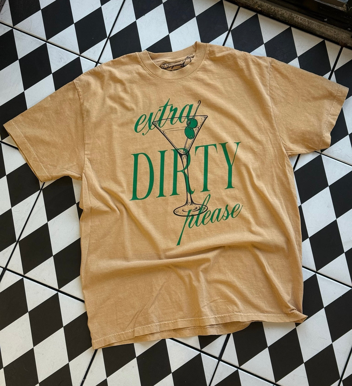 Extra Dirty Martini Graphic Tee