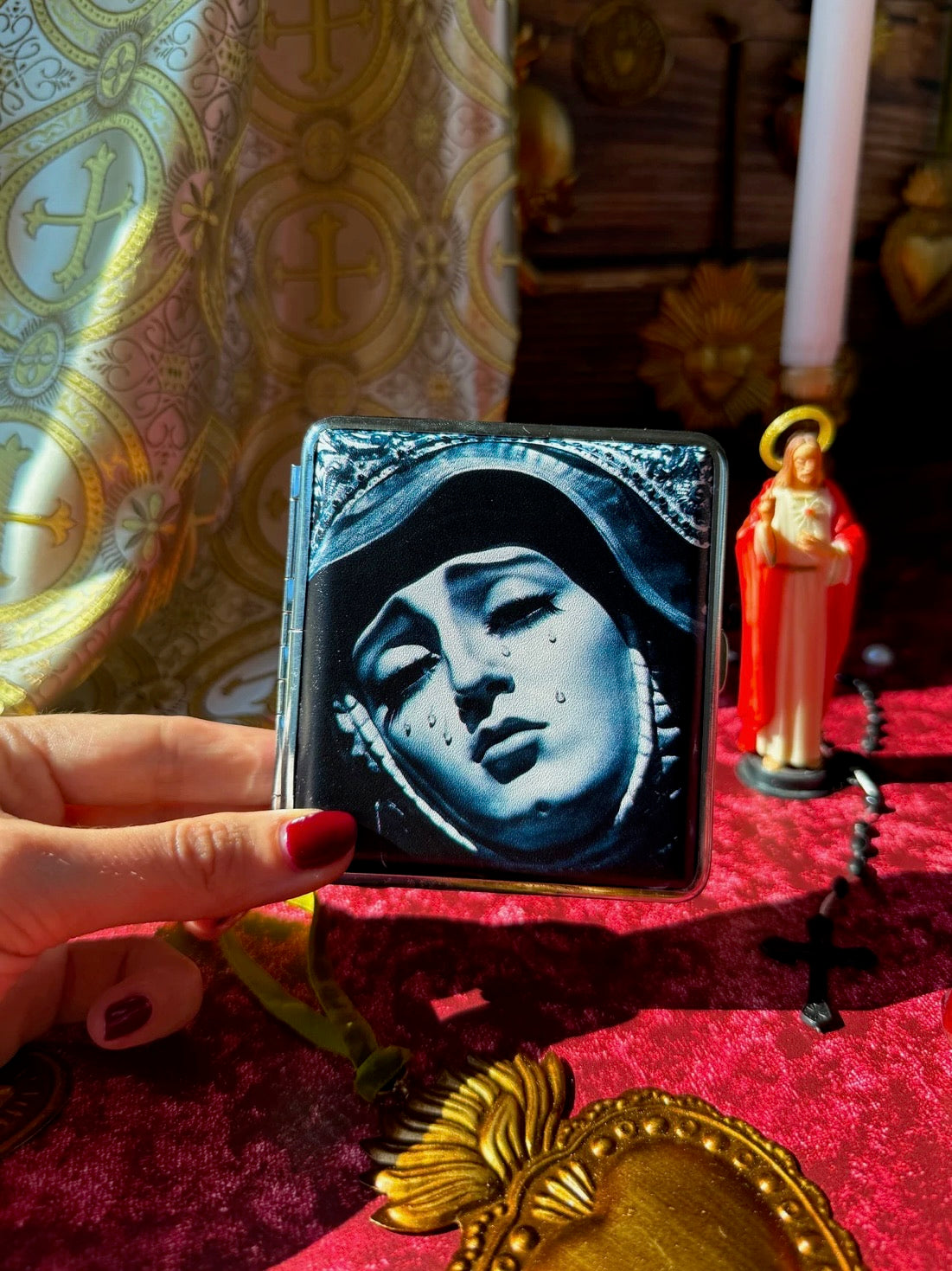 Our Lady of Sorrows Cig Case