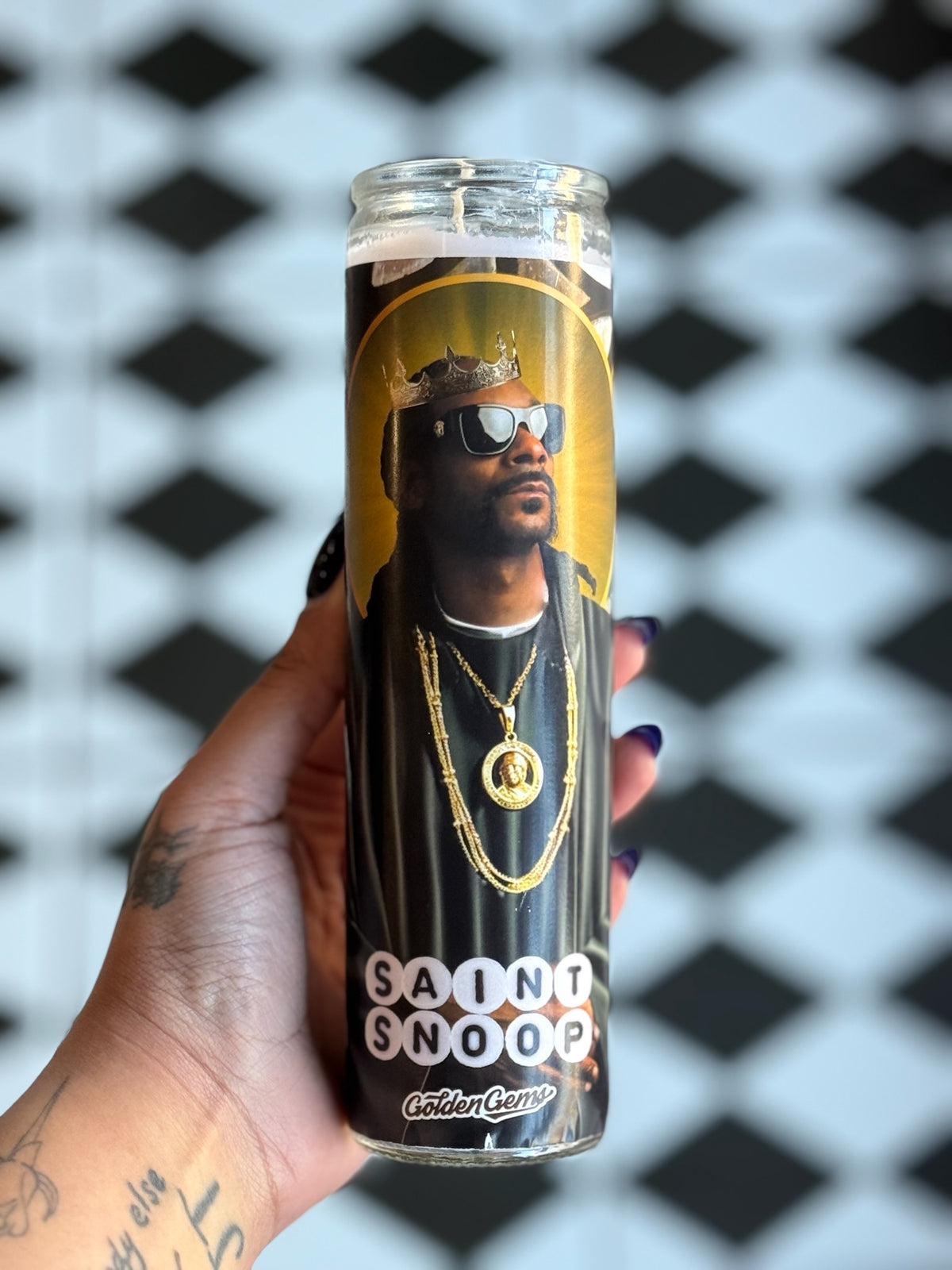 Saint Snoop Prayer Candle