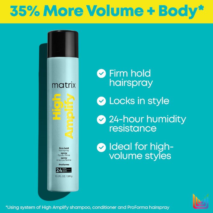 Matrix High Amplify Hairspray for Voluminous