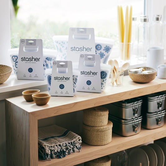 Stasher Bundle 3pck Reusable Bowls