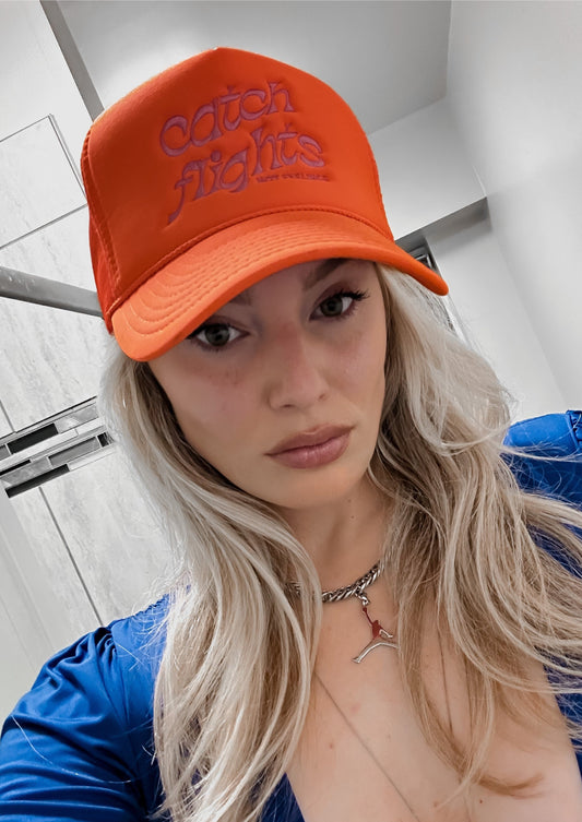 Catch Flights Trucker Hat- * 2 Colors *