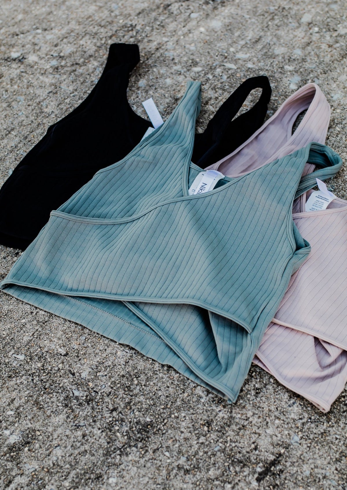 The Manhattan Crossover Crop Top *3 Color Options*
