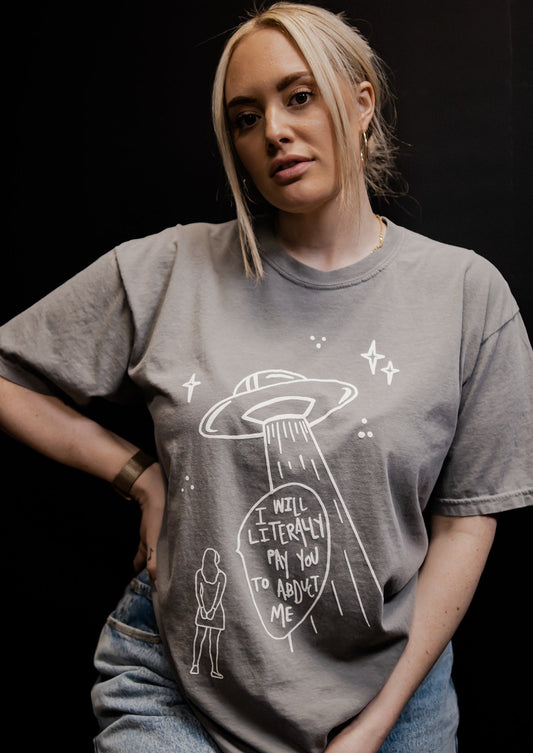 *Exclusive* Abduction Tee *Grey*