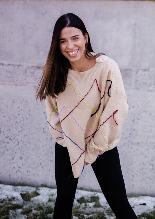 Effortless Pullover *Oatmeal Multi*