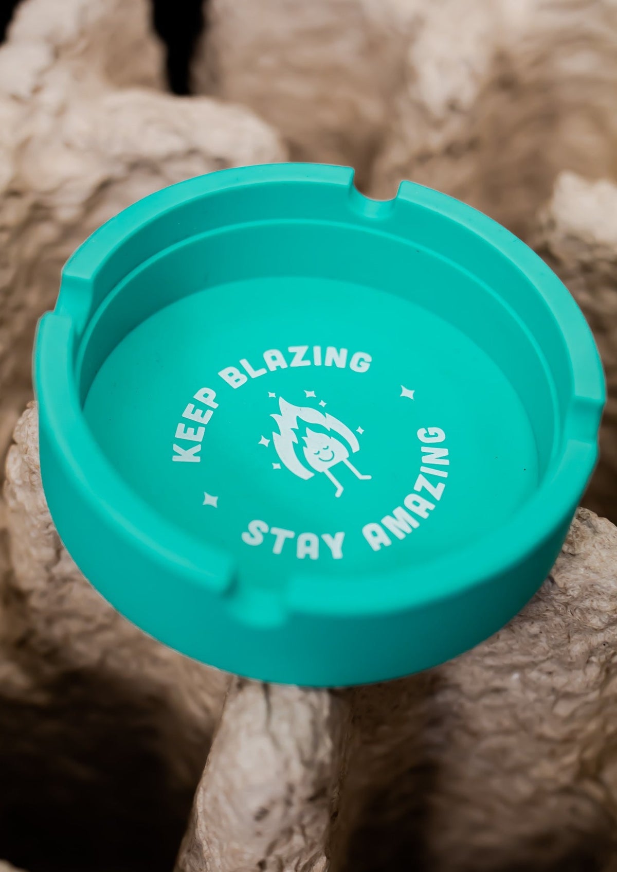 Keep Blazing Silicone Ash Tray